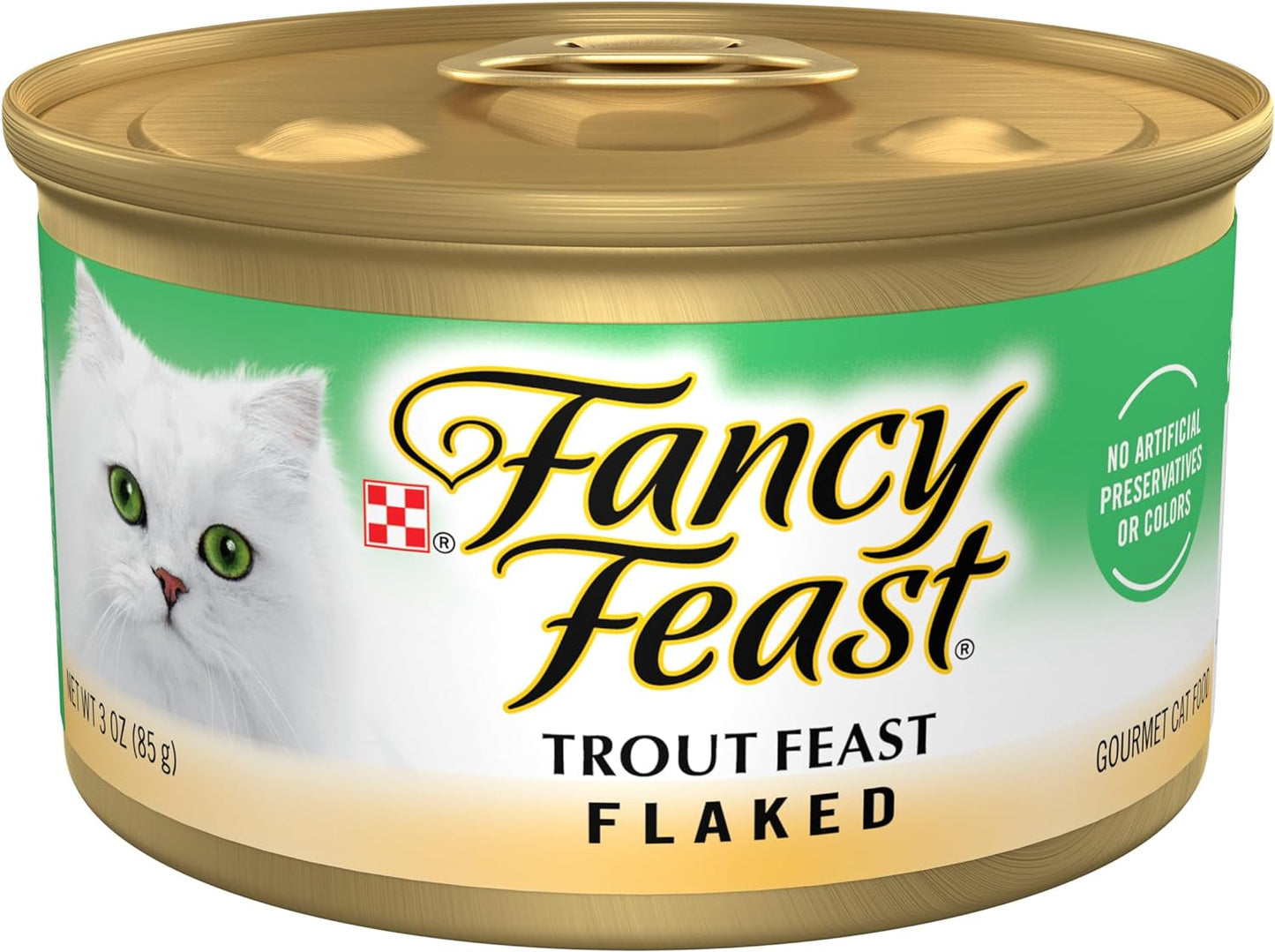 Purina Fancy Feast Wet Cat Food Flaked Trout Feast