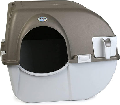 Omega Paw Roll 'N Clean Self Cleaning Litter Box Regular Size