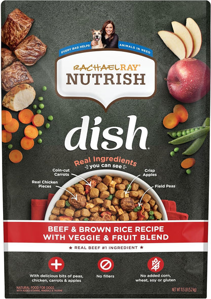 Nutrish Rachael Ray Dish Premium Natural Dry Dog Food