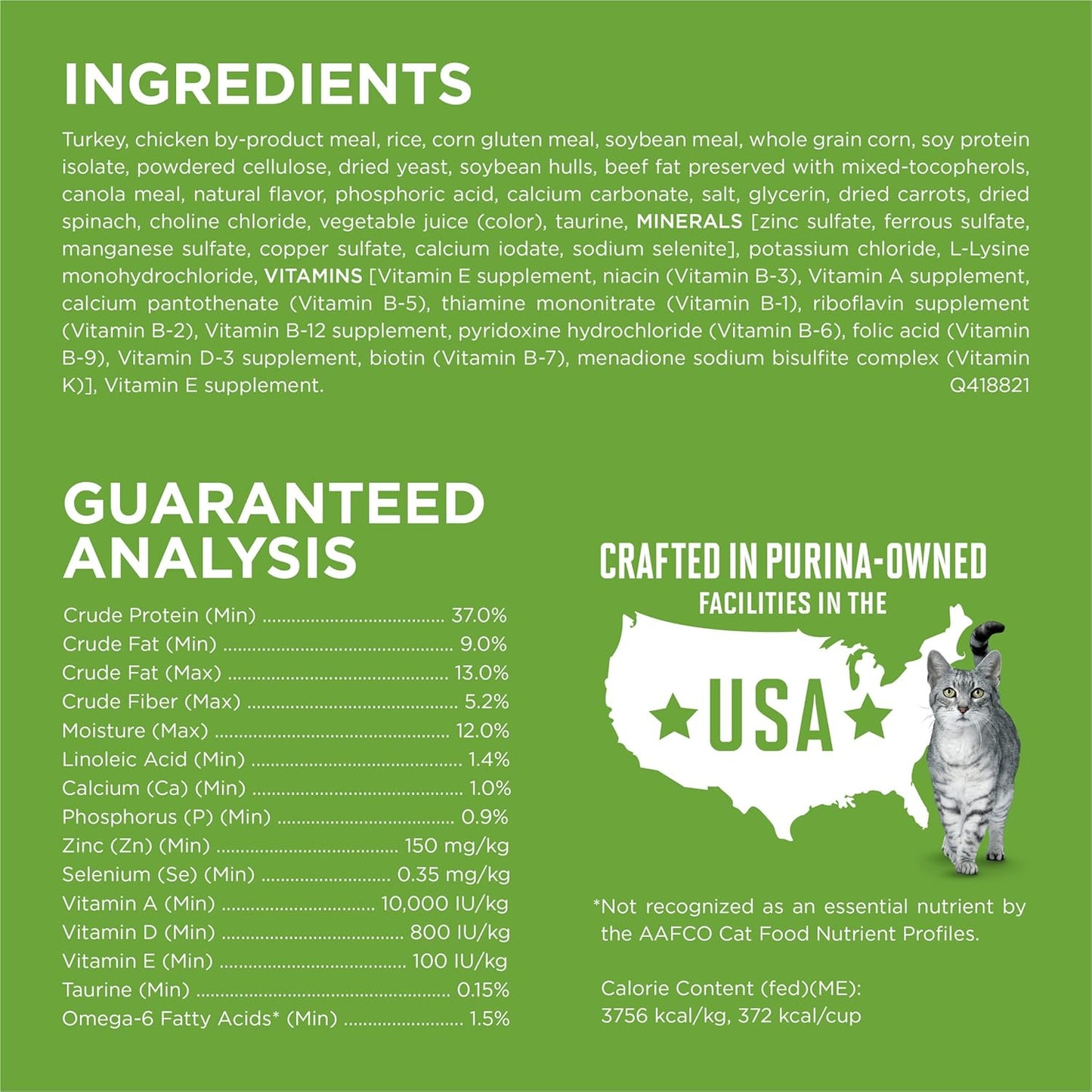 PURINA ONE Natural, Low Fat, Weight Control, Indoor Dry Cat Food, +Plus Indoor Advantage