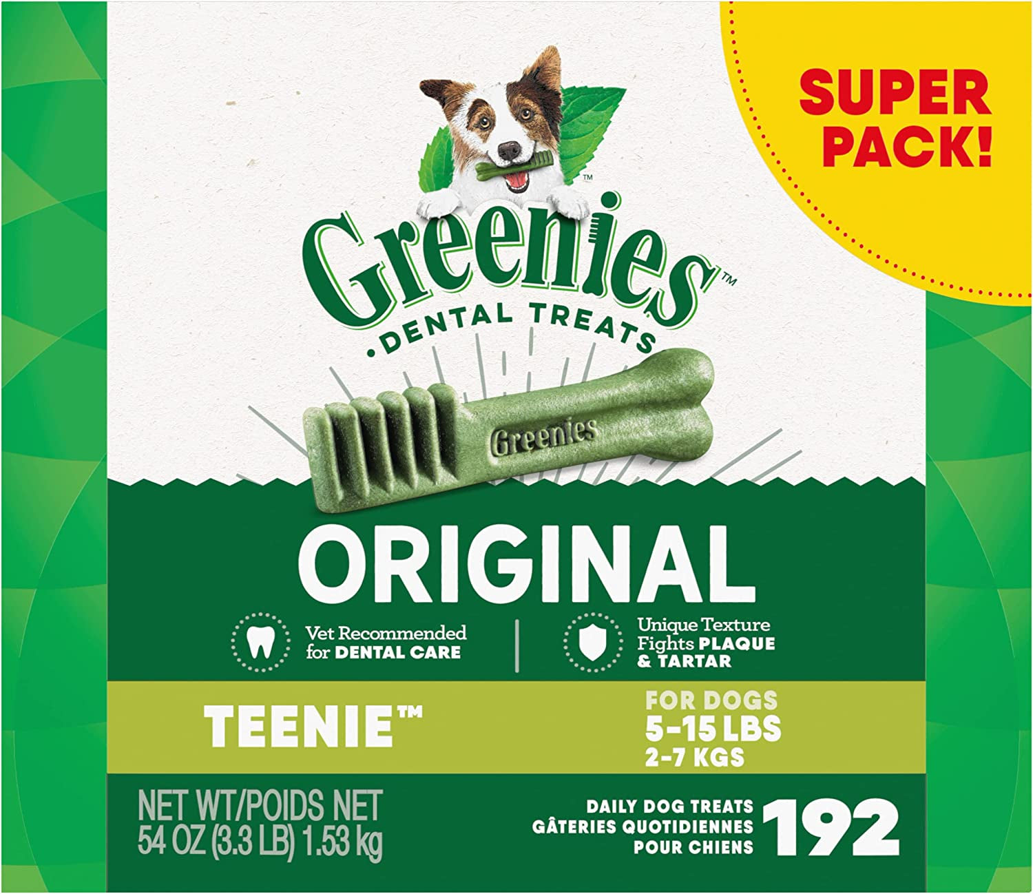 Greenies Original Petite Natural Dental Care Dog Treats