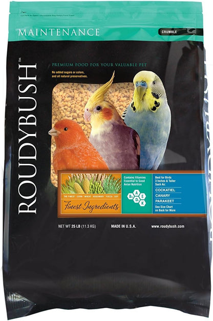 Roudybush Daily Maintenance Bird Food, Crumbles