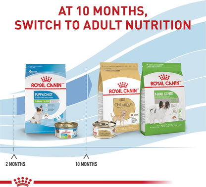 Royal Canin Size Health Nutrition X-Small Breed Dry Puppy Food, Supports Brain Development, Immune Support and Digestive Health