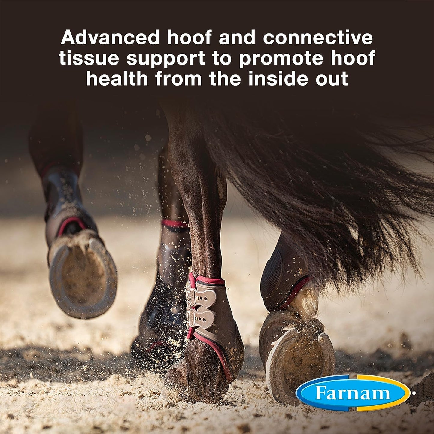 Farnam Horseshoer'S Secret Extra Strength Hoof Supplements & Connective Tissue Supplement, Promotes Strong, Healthy Hooves, Tendon & Ligaments