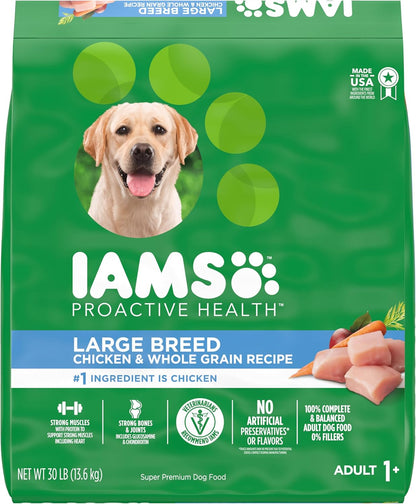 Proactive Health Large Breed Adult Dry Dog Food with Real Chicken, 30 Lb. Bag