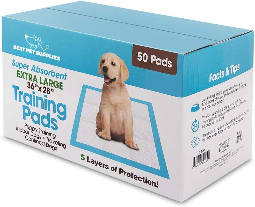 Best Pet Supplies Puppy Training Pee Pads - Absorbent Indoor Potty Training Pads for Dogs - Puppy Pee Pads for Whelping