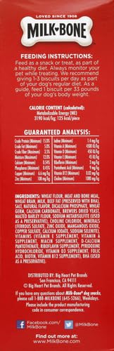 Milk-Bone Original Dog Treats Biscuits for Medium Dogs, 10 Pound