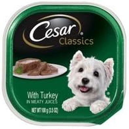 Adult Wet Dog Food Classic Loaf in Sauce Poultry Variety Pack,. Easy Peel Trays with Real Chicken, Turkey or Duck, 3.5 Ounce (Pack of 24)