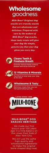 Milk-Bone Original Dog Treats Biscuits for Medium Dogs, 10 Pound