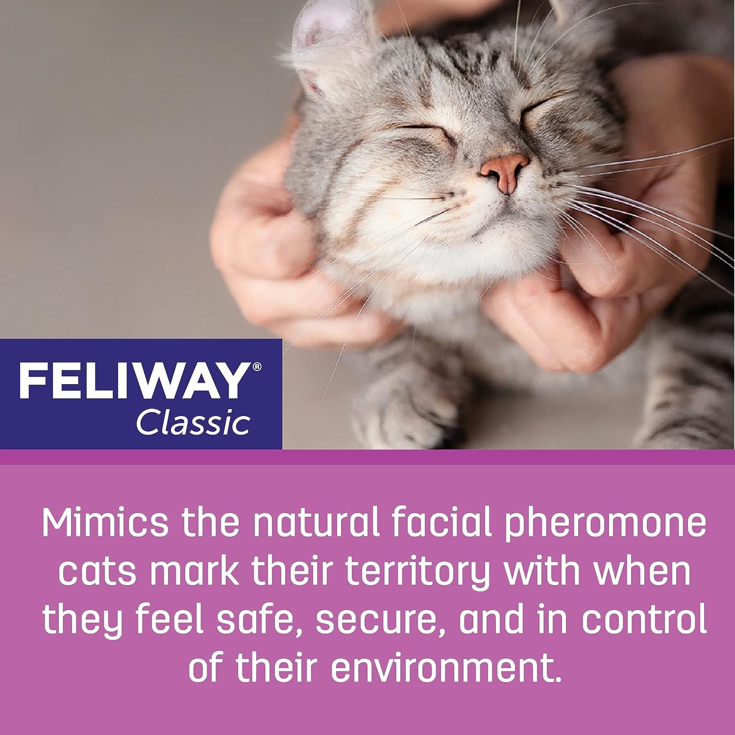 FELIWAY Classic Cat Calming Pheromone, 30 Day Refill