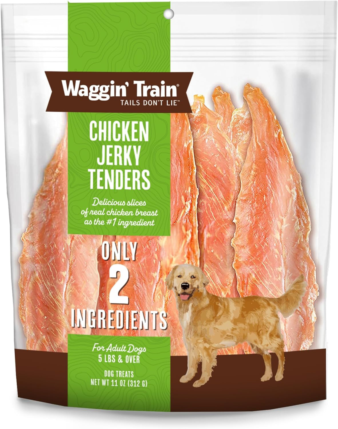 Waggin' Train Chicken Jerky for Dogs - Limited Ingredient Dog Treats for Dogs