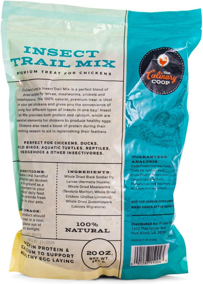 Fluker'S Culinary Coop Premium Chicken Treats - Dried Insect Trail Mix