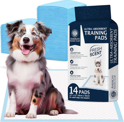 Ultra Absorbent Odor Control Scented Training Pads for Dogs Leak-Proof Quick Dry Gel