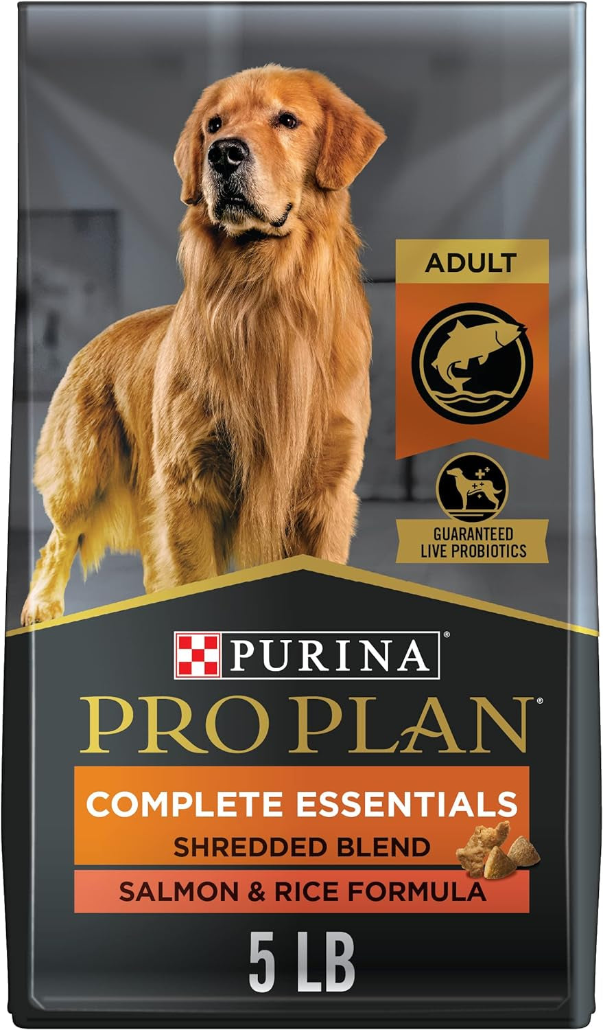 High Protein Dog Food with Probiotics for Dogs, Shredded Blend