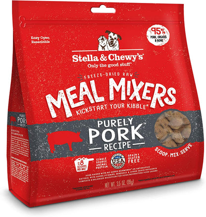 Stella & Chewy'S Freeze Dried Raw Chewy’S Chicken Meal Mixers - Dog Food Topper for Small & Large Breeds - Grain Free, Protein Rich Recipe