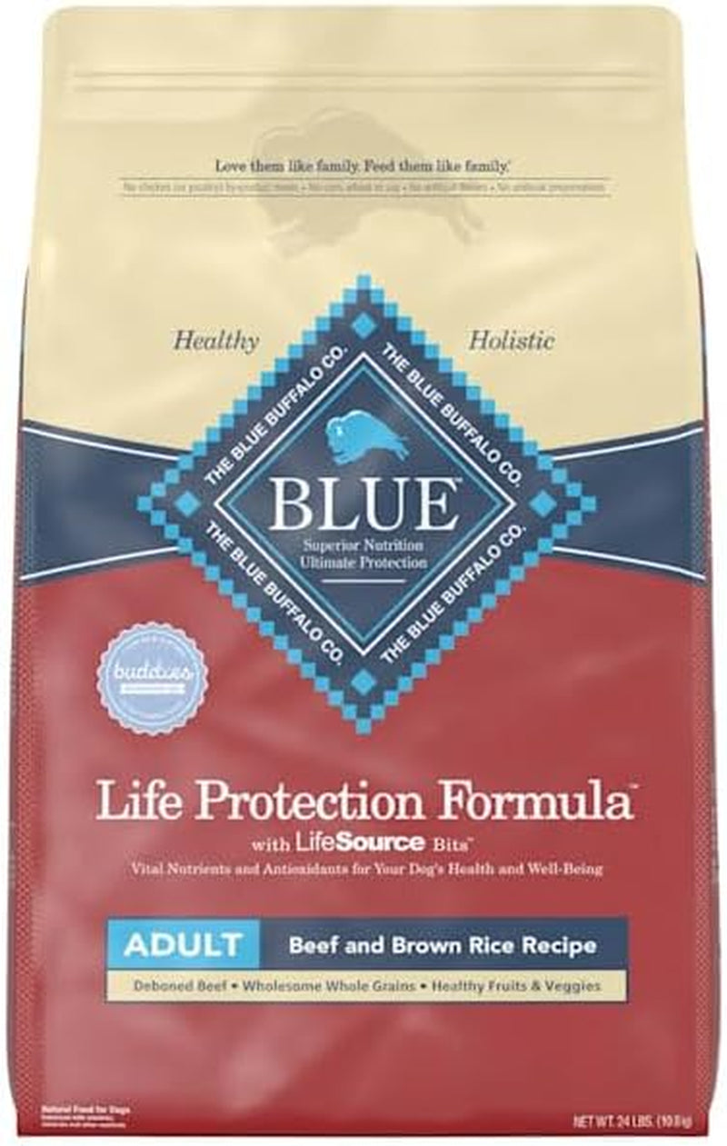 Life Protection Formula Adult Dry Dog Food, Helps Build and Maintain Strong Muscles, Made with Natural Ingredients, Chicken & Brown Rice Recipe, 30-Lb. Bag