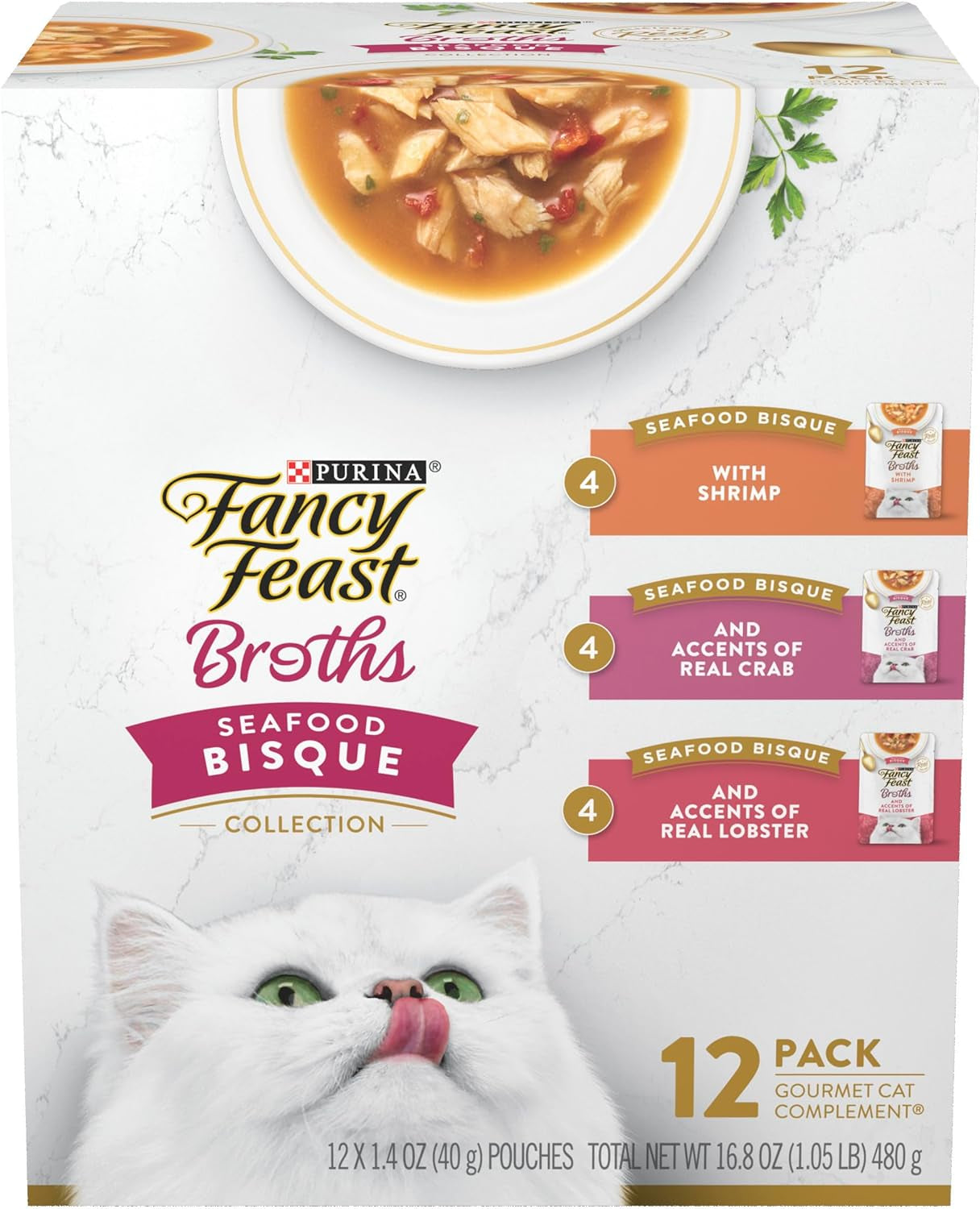 Poultry and Beef Feast Classic Pate Collection Grain Free Wet Cat Food Variety Pack - (Pack of 30) 3 Oz. Cans