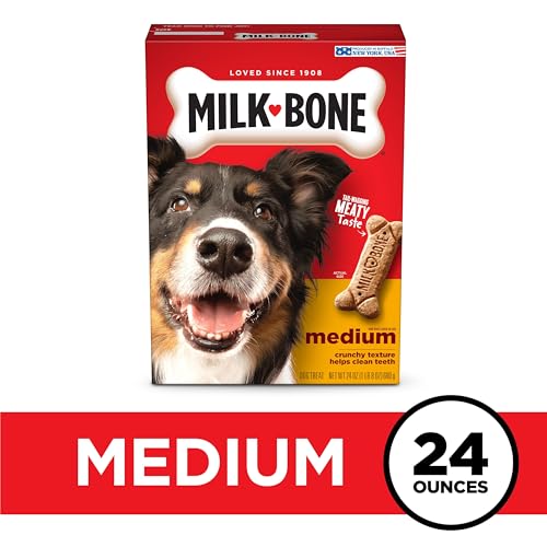 Milk-Bone Original Dog Treats Biscuits for Medium Dogs, 10 Pound