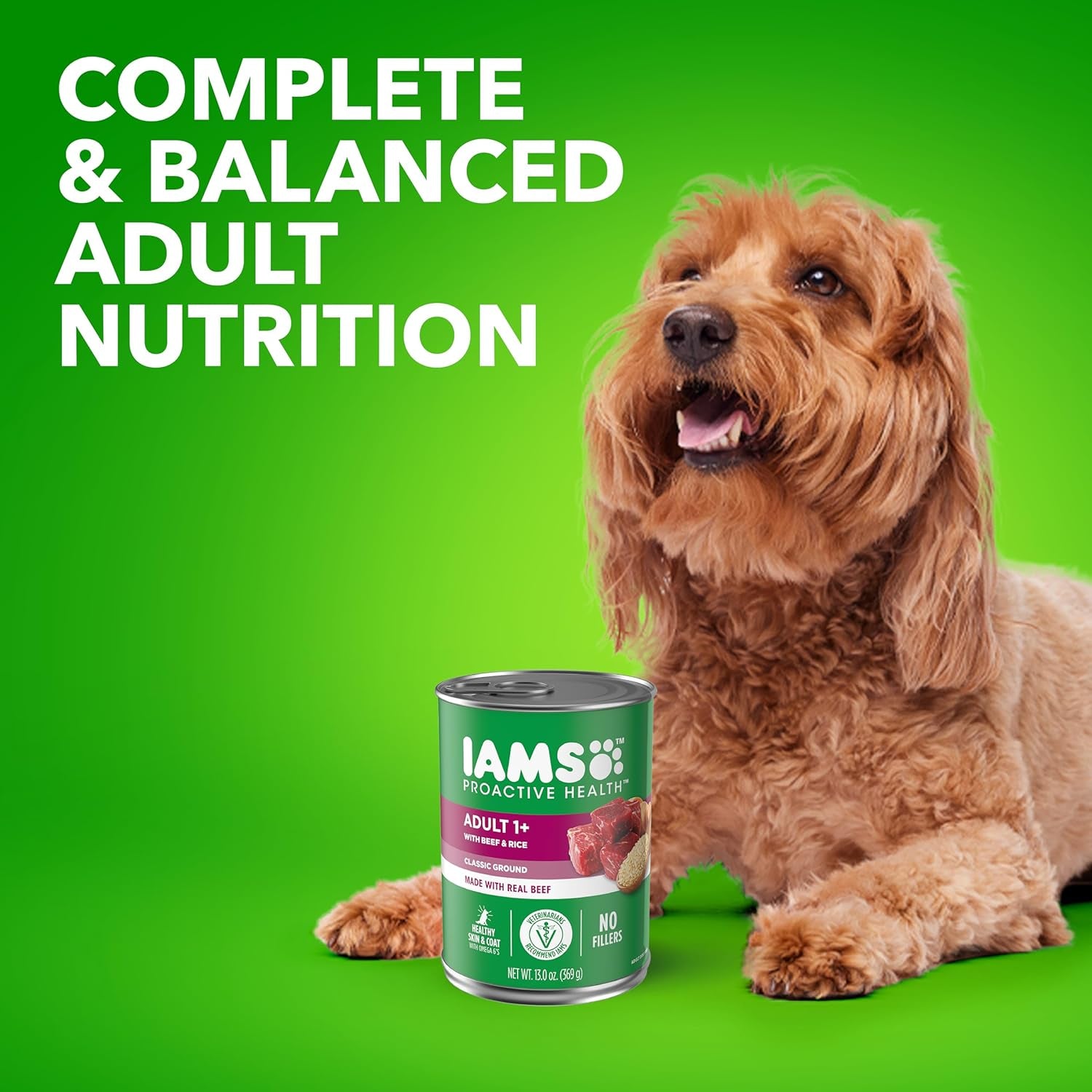 IAMS Proactive Health Adult Wet Dog Food Classic Ground