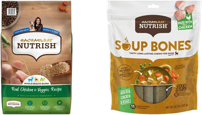 Nutrish Rachael Ray Premium Natural Dry Dog Food, Real Beef, Pea, & Brown Rice Recipe