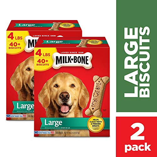 Milk-Bone Original Dog Treats Biscuits for Medium Dogs, 10 Pound