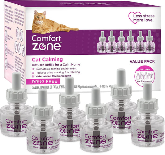 Comfort Zone Cat Calming Diffuser Refills