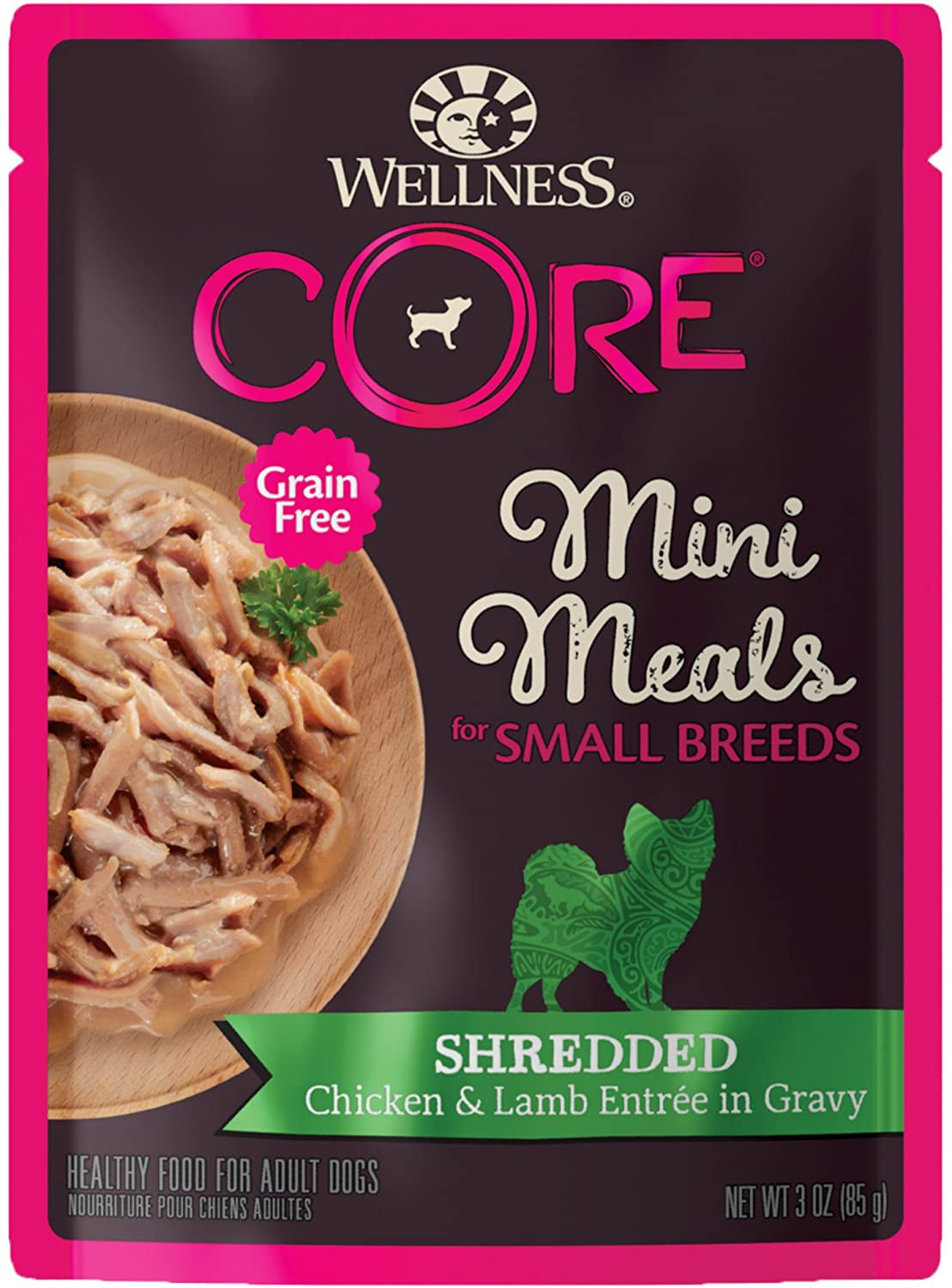 Wellness CORE Natural Grain Free Small Breed Mini Meals Wet Dog Food