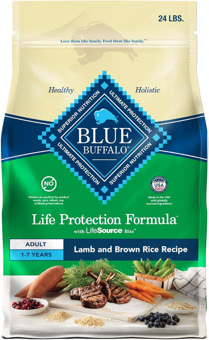 Life Protection Formula Adult Dry Dog Food, Helps Build and Maintain Strong Muscles, Made with Natural Ingredients, Chicken & Brown Rice Recipe, 30-Lb. Bag