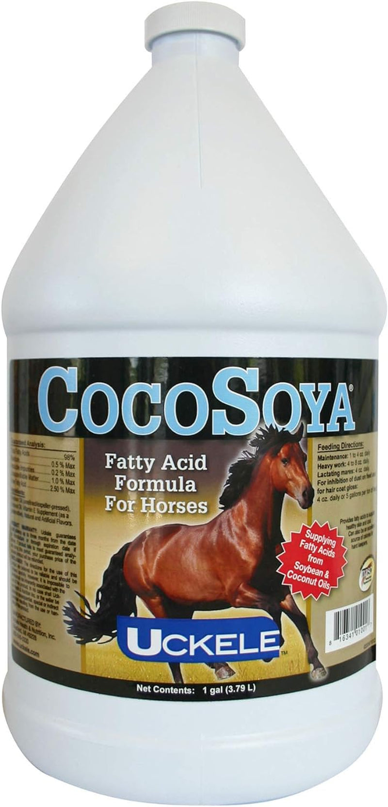 Cocosoya Granular Horse Supplement - Omega Fatty Acid Supplement for Horses - Equine Vitamin & Mineral Supplement - 5Lb