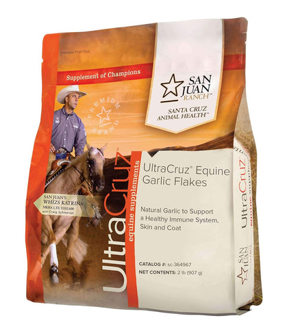 Ultracruz Equine Garlic Flakes Supplement for Horses