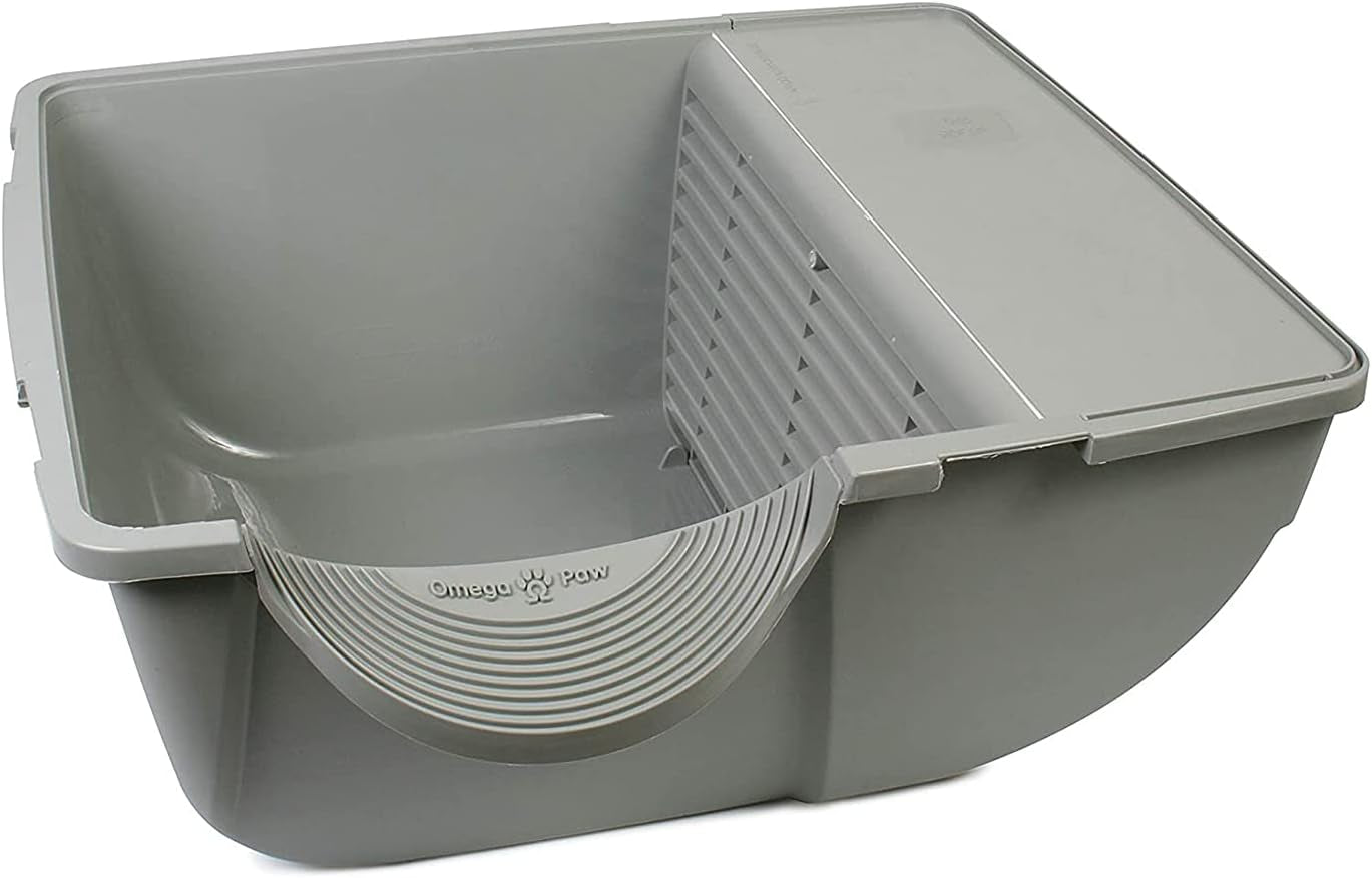 Omega Paw Roll 'N Clean Self Cleaning Litter Box Regular Size