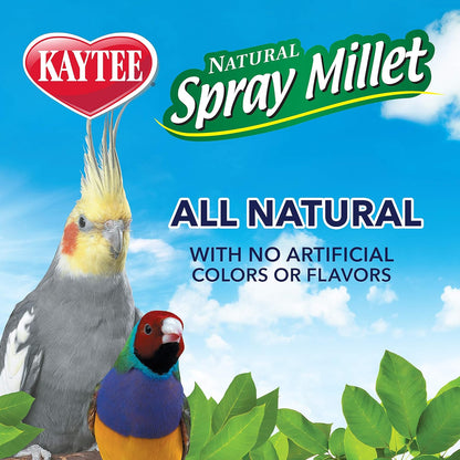 Spray Millet Treat for Pet Birds, 7 Ounce