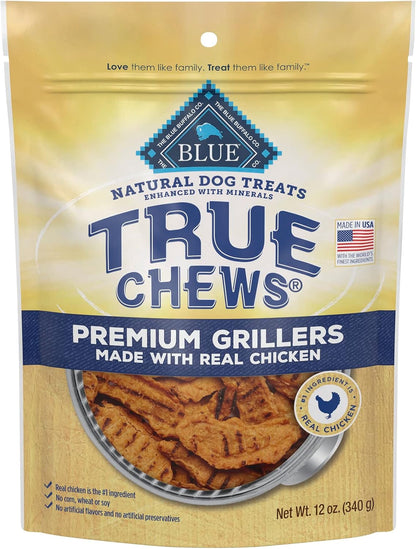 Blue Buffalo True Chews Premium Jerky Cuts Dog Treats, Made in the USA with Natural Ingredients