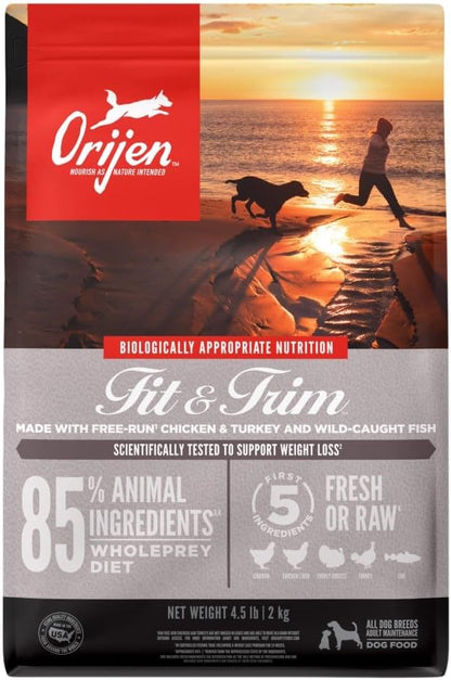 ORIJEN Original Dry Dog Food, Grain Free Dog Food for All Life Stages, Fresh or Raw Ingredients