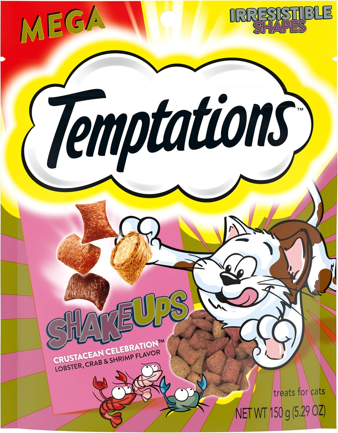 Temptations Shakeups Crunchy and Soft Cat Treats