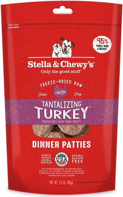 Stella & Chewy'S Freeze Dried Raw Dinner Patties – Grain Free Dog Food, Protein Rich Stella’S Super Beef Recipe