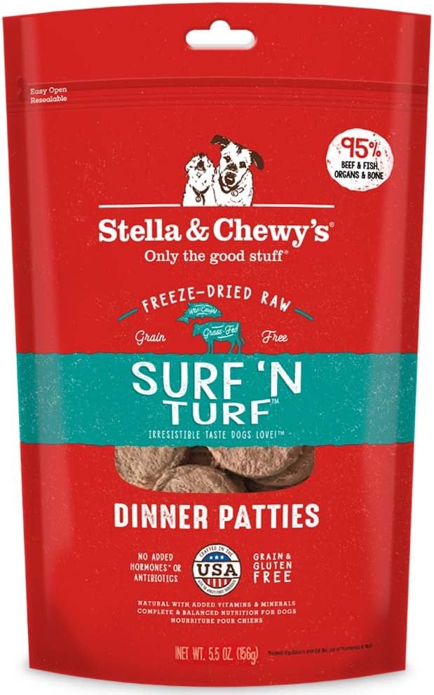 Stella & Chewy'S Freeze Dried Raw Dinner Patties – Grain Free Dog Food, Protein Rich Stella’S Super Beef Recipe