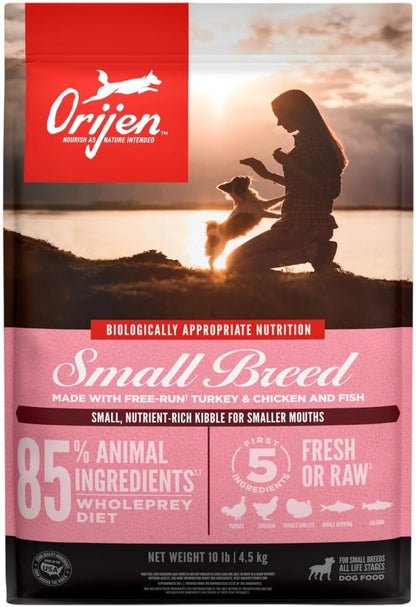 ORIJEN Original Dry Dog Food, Grain Free Dog Food for All Life Stages, Fresh or Raw Ingredients