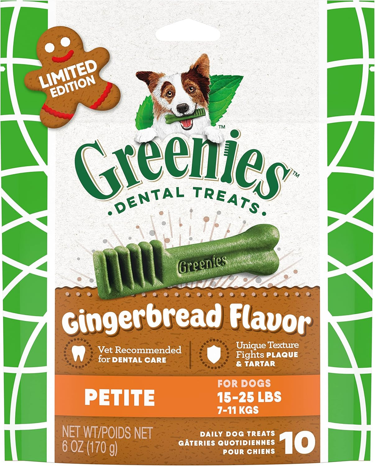 Greenies Original Petite Natural Dental Care Dog Treats