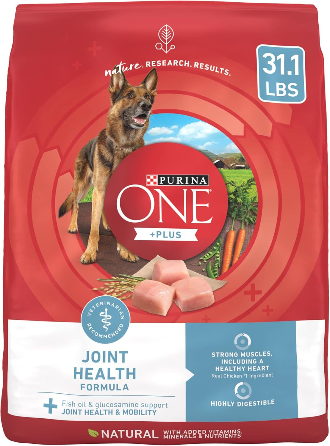 plus Joint Health Formula Natural with Added Vitamins, Minerals and Nutrients Dry Dog Food