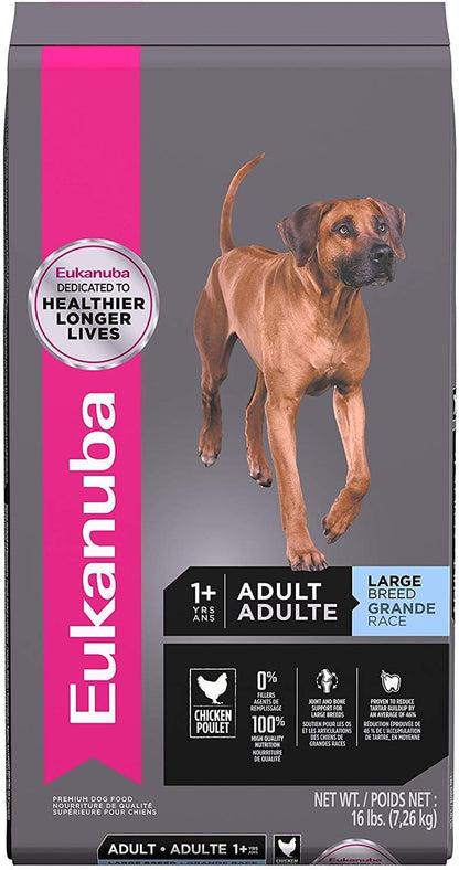 Eukanuba Adult Large Breed Dog Food Dry, Dry Dog Food with Protein, DHA and Vitamins