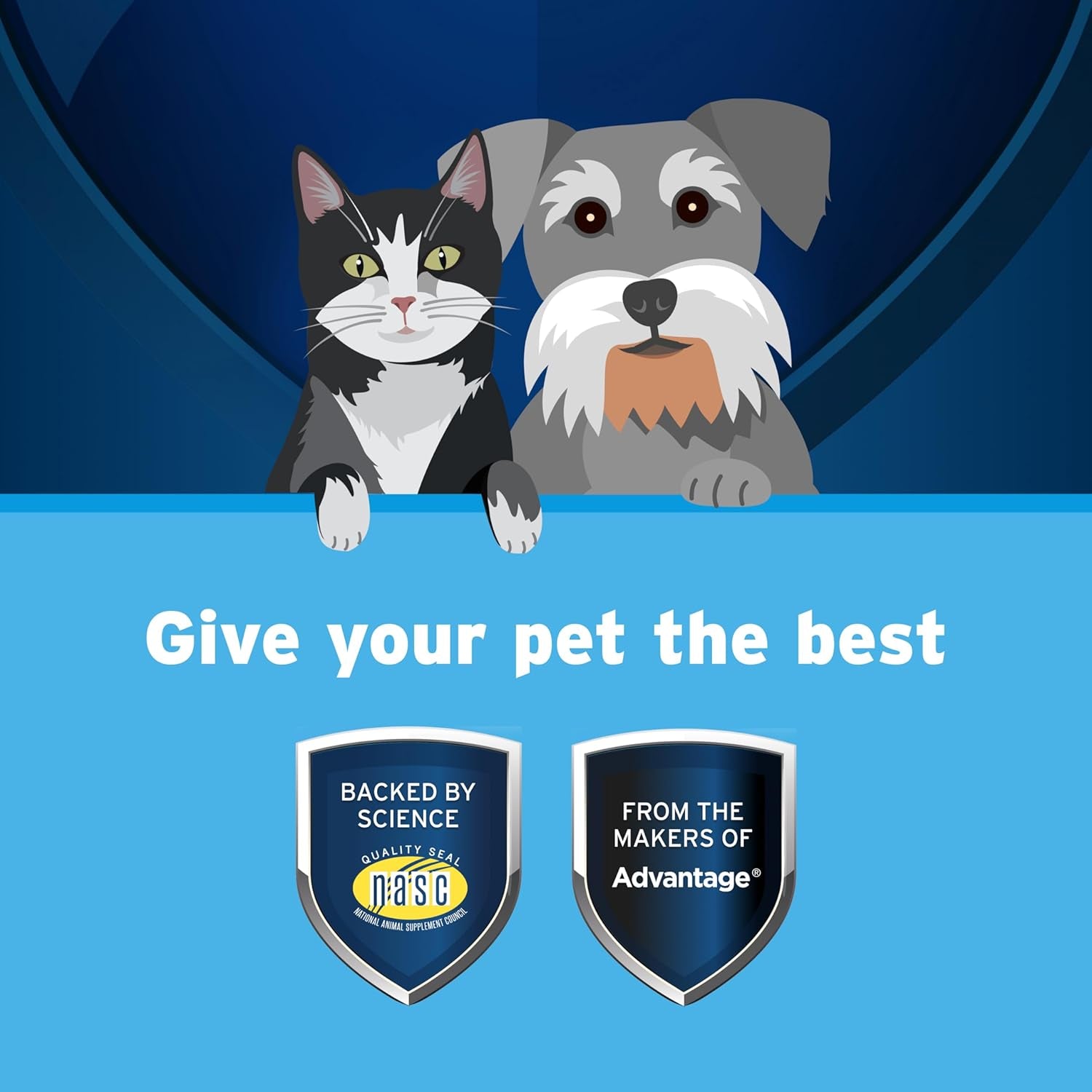 Pet Protect from the Makers of Advantage Omega 3 Supplement for Small Dogs & Cats