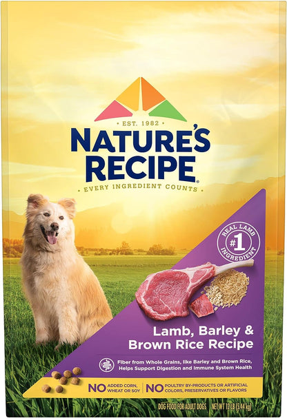 Nature′S Recipe, Barley & Brown Rice Recipe Dry Dog Food