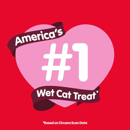 Hartz New Delectables Lickable Spoon Interactive Lickable Cat Treats for Quick & Easy Bonding