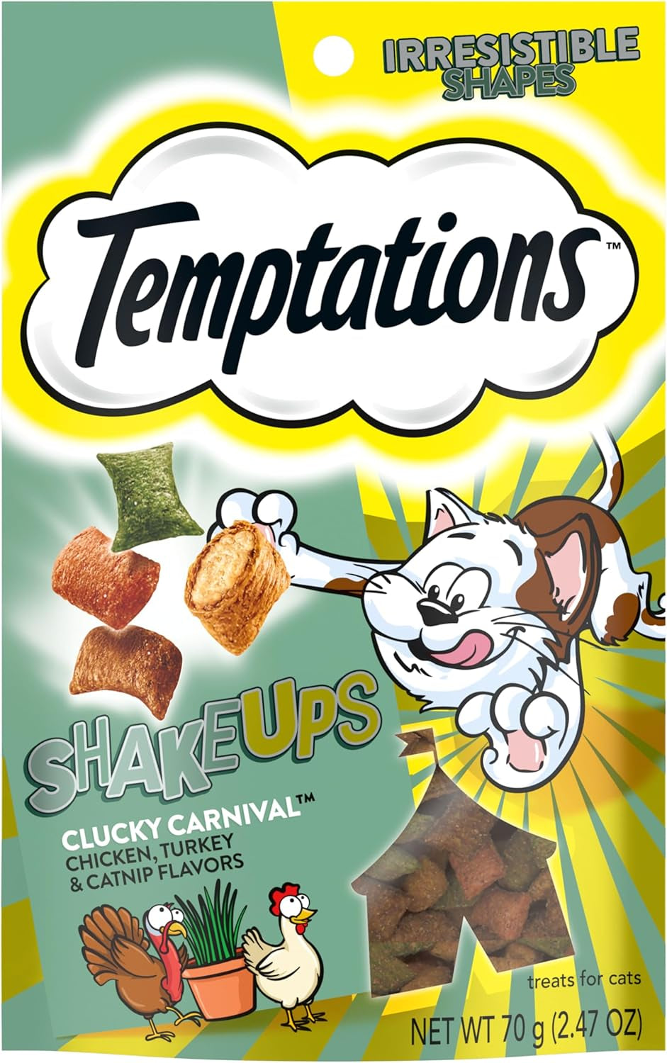 Temptations Shakeups Crunchy and Soft Cat Treats