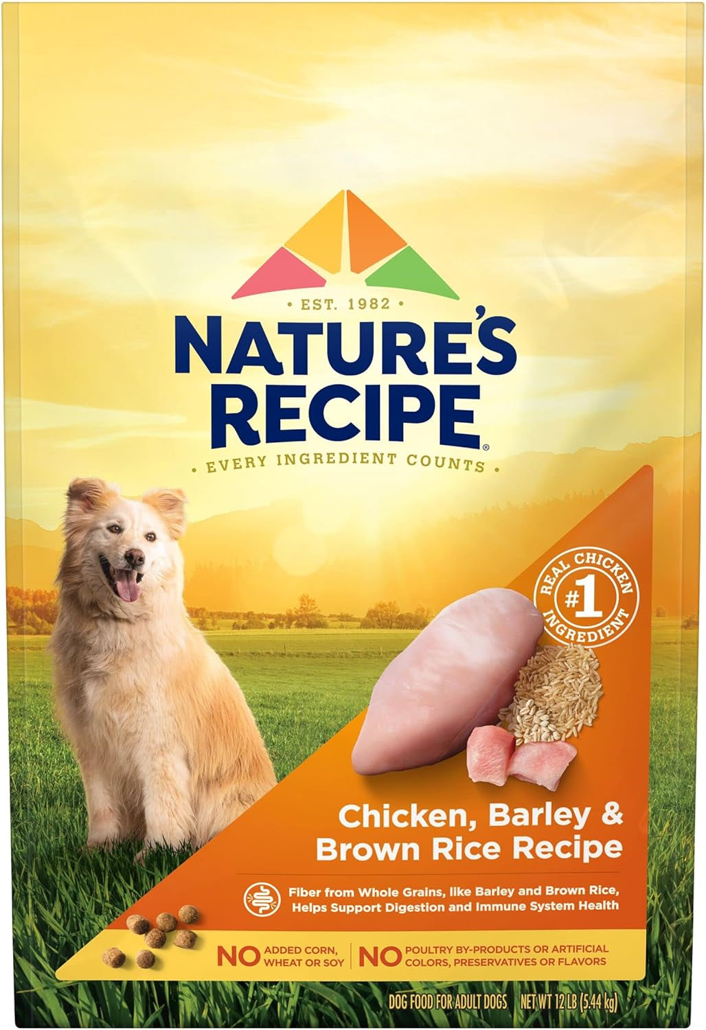 Nature′S Recipe, Barley & Brown Rice Recipe Dry Dog Food