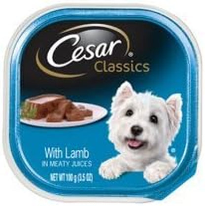 Adult Wet Dog Food Classic Loaf in Sauce Poultry Variety Pack,. Easy Peel Trays with Real Chicken, Turkey or Duck, 3.5 Ounce (Pack of 24)