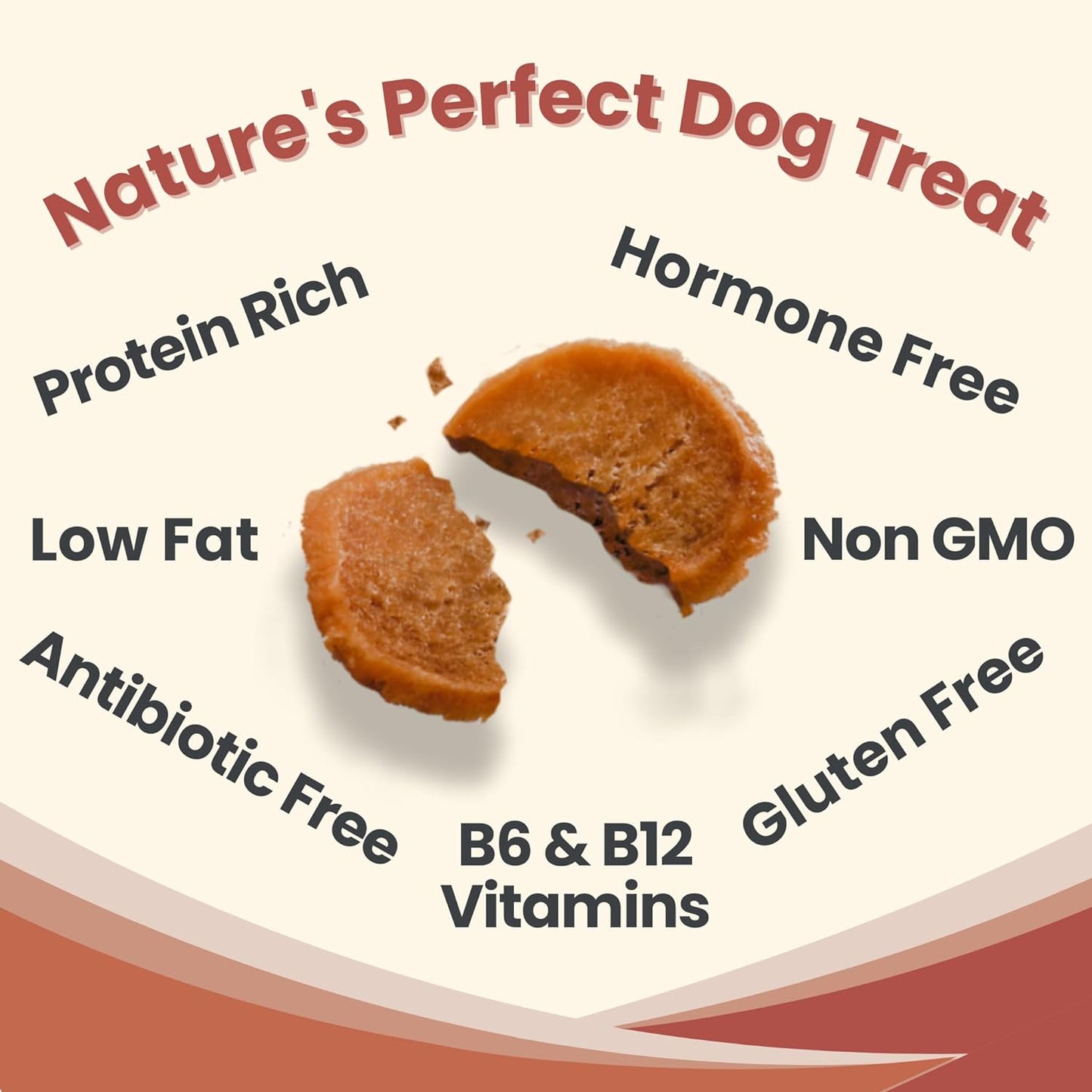 Dog Training Treats - Chicken Chips, Single Ingredient, Lean, All Natural, Healthy Dog Treats for Small, Medium, Large Dog Breeds, & Puppies, Made in USA