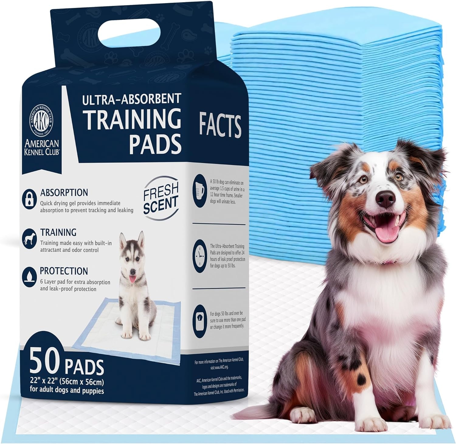 Ultra Absorbent Odor Control Scented Training Pads for Dogs Leak-Proof Quick Dry Gel