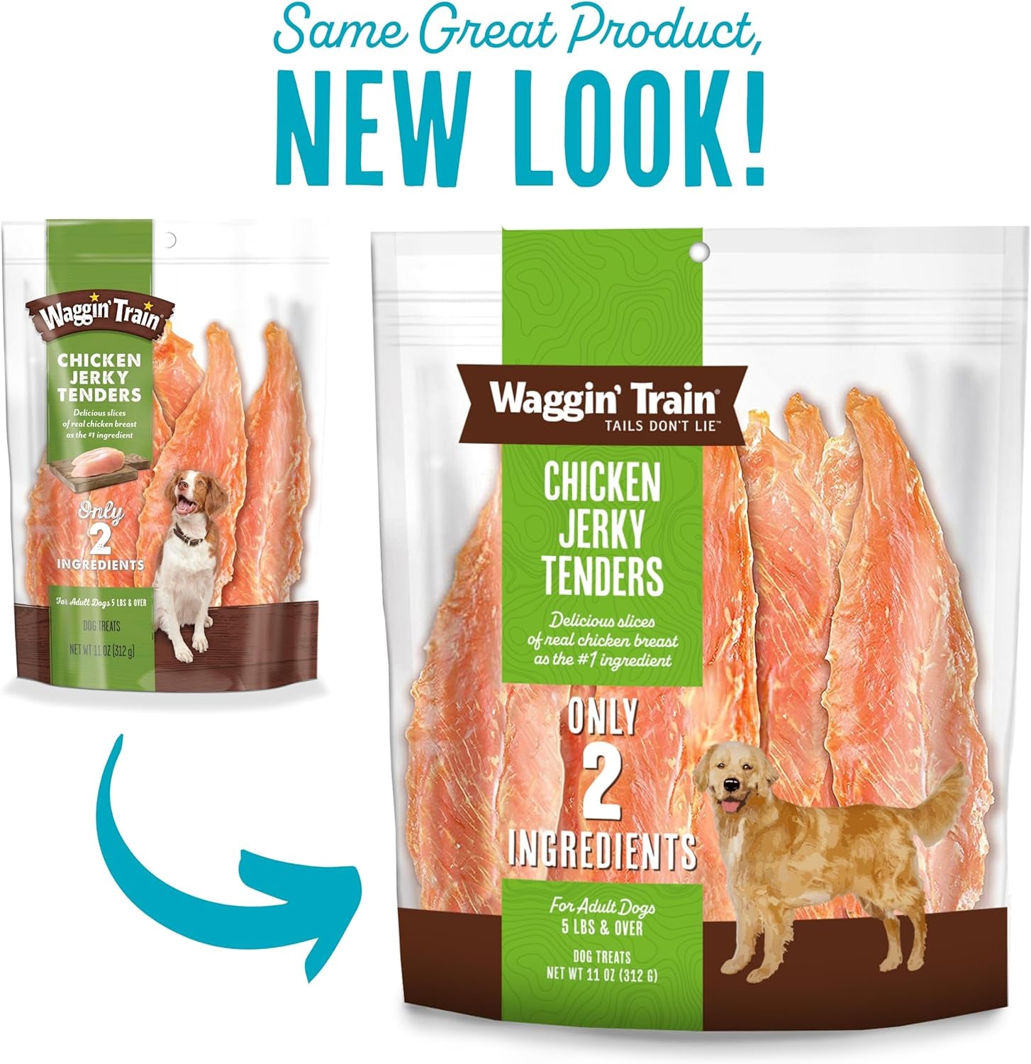 Waggin' Train Chicken Jerky for Dogs - Limited Ingredient Dog Treats for Dogs